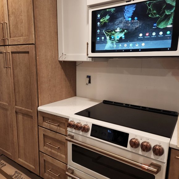 GE Cafe COPPER HANDLES and knobs for fridge, Dishw, double oven - Picture 3 of 4